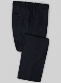 Deep Blue Heavy Tweed Pants