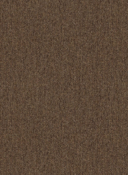 Rust Herringbone Tweed Suit