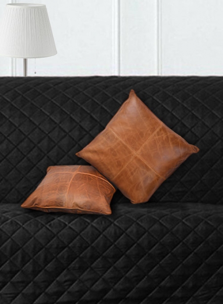 Leather Pillow Cover