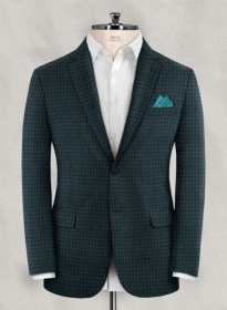 Reda Dark Teal Tweed Jacket