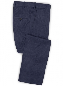 Scabal Indigo Wool Pants