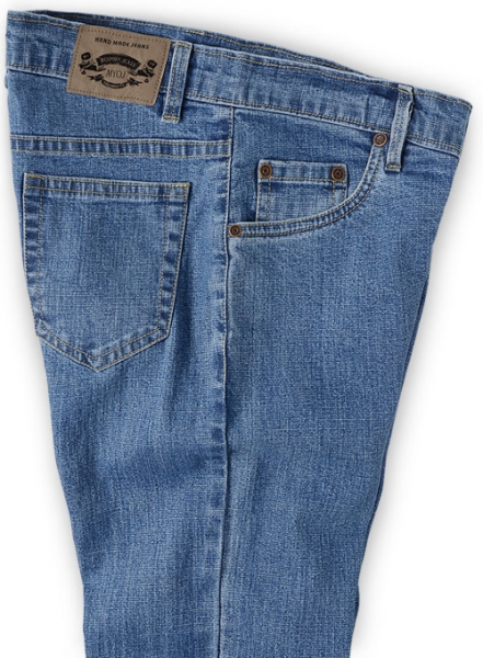 Picasso Blue Stretch Jeans - Light Blue