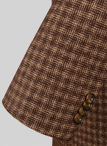 Maze Brown Tweed GQ Trench Coat