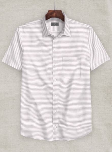 Italian Cotton Palvio Shirt - Half Sleeves