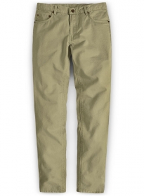 Dark Khaki Stretch Chino Jeans