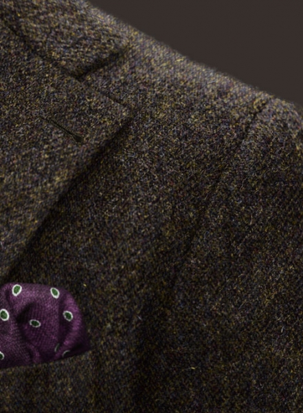 Harris Tweed Melange Brown Jacket