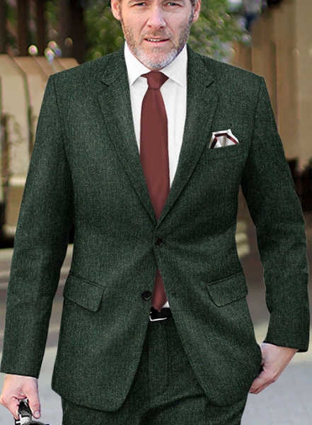 Haberdasher Green Tweed Suit