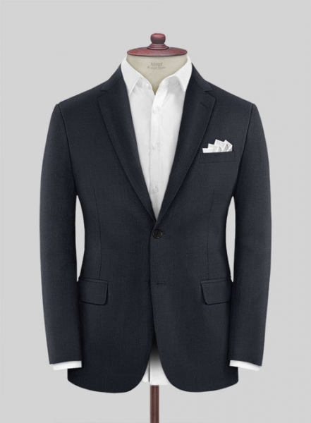 Blue Merino Wool Suit