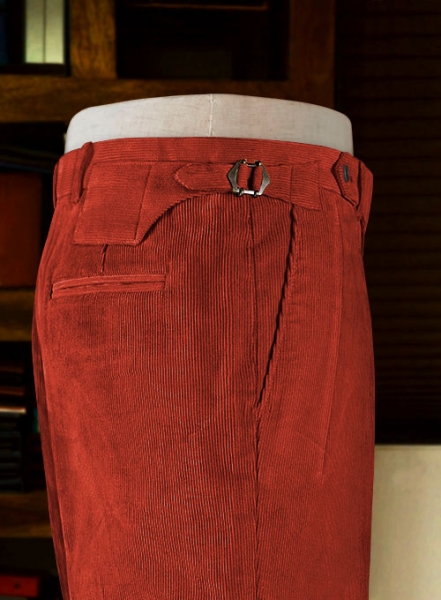 Burnt Sienna Colonel Corduroy Trousers