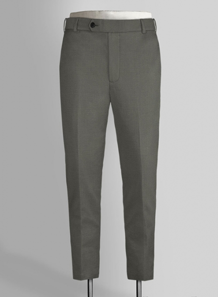 Scabal Olive Wool Suit