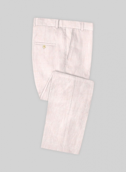 Roman Light Pink Linen Suit