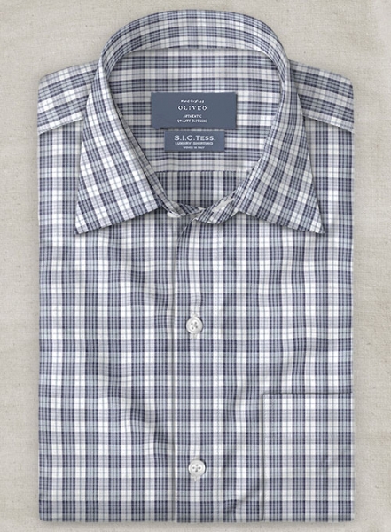 S.I.C. Tess. Italian Cotton Manta Shirt - Half Sleeves