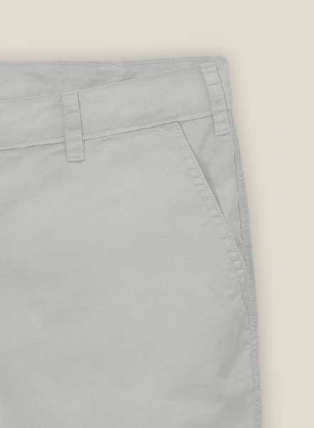 Light Gray Stretch Chino