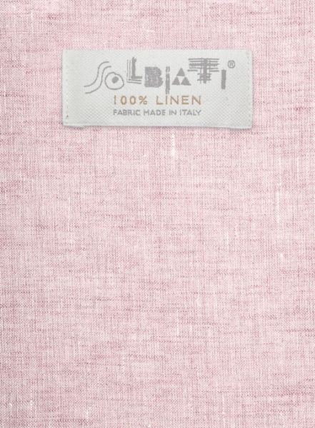 Solbiati Slate Pink Linen Shirt - Half Sleeves