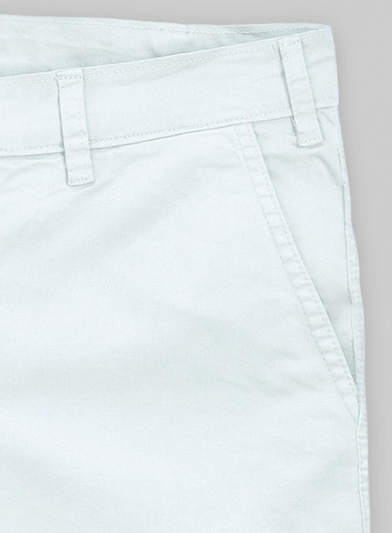 Sky Blue Stretch Summer Chino Shorts