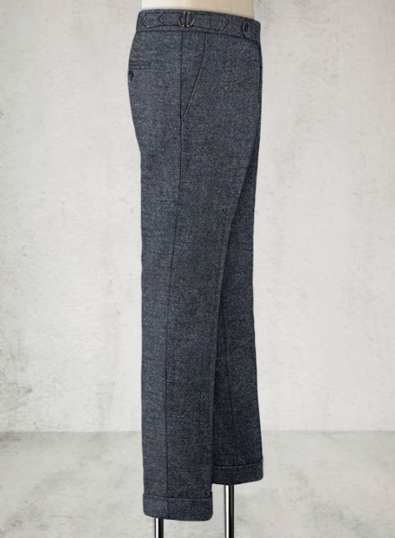 Indigo Blue Highland Tweed Trousers