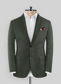 Scabal Seaweed Green Wool Jacket