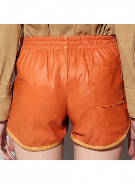 Leather Cargo Shorts Style # 373