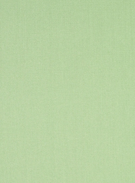 Moss Green Stretch Twill Shirt - Half Sleeves