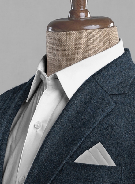 Light Weight Bond Blue Tweed Jacket