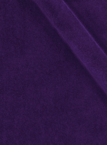 Purple Velvet Tuxedo Jacket