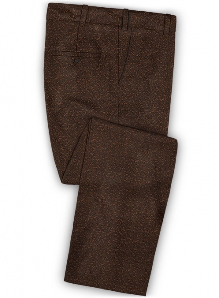 Arizo Brown Wool Suit