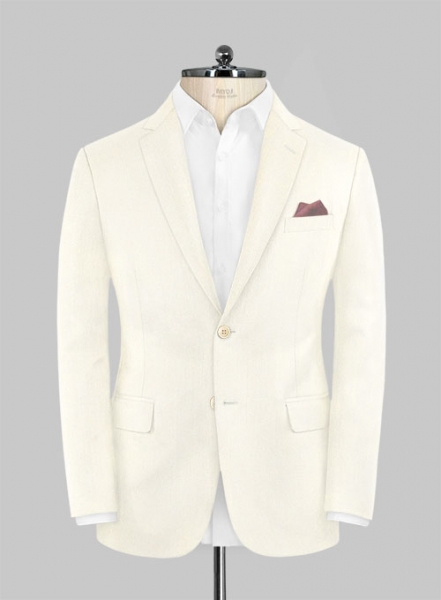 Napolean Ivory Wool Jacket