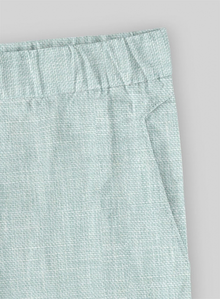 Easy Pants Italian Linen Mint Green