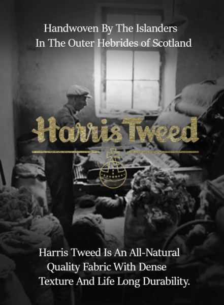 Harris Tweed Barley Gray Jacket