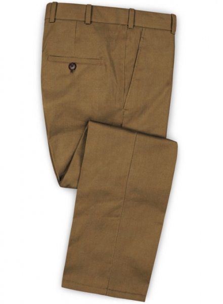 Italian Tan Wool Pants