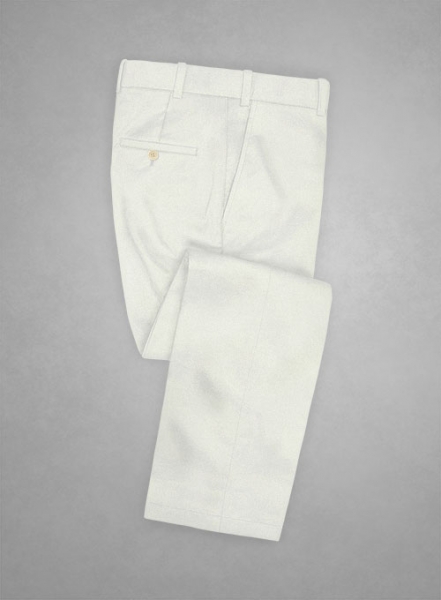 Caccioppoli Cotton Gabardine Off White Suit