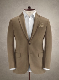 Caccioppoli Cotton Gabardine Brown Jacket