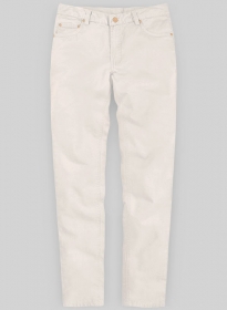 Stretch Summer Beige Chino Jeans