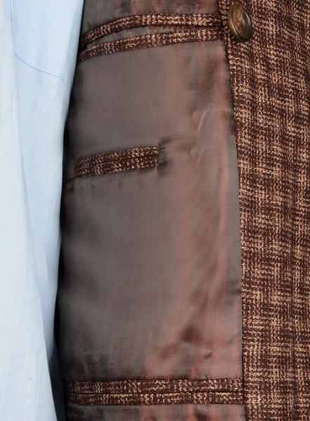 Maze Brown Tweed GQ Trench Coat