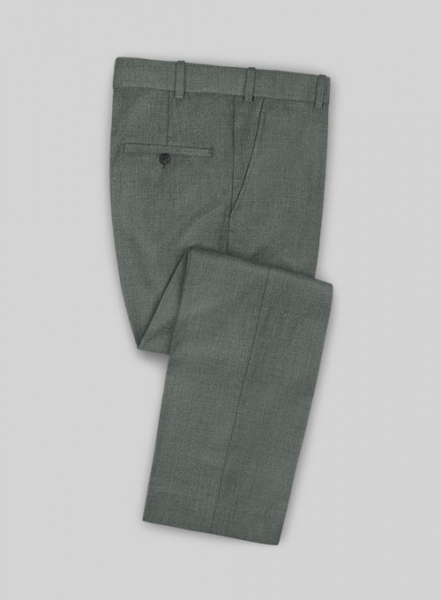 Reda Chief Gray Pure Wool Pants