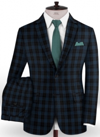 Napolean Oldo Blue Wool Suit