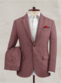 Solbiati Rosewood Seersucker Suit