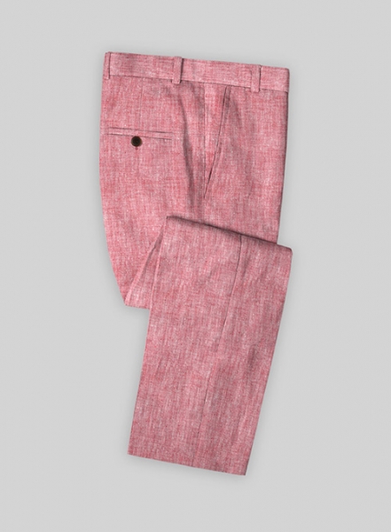 Solbiati Rose Linen Pants