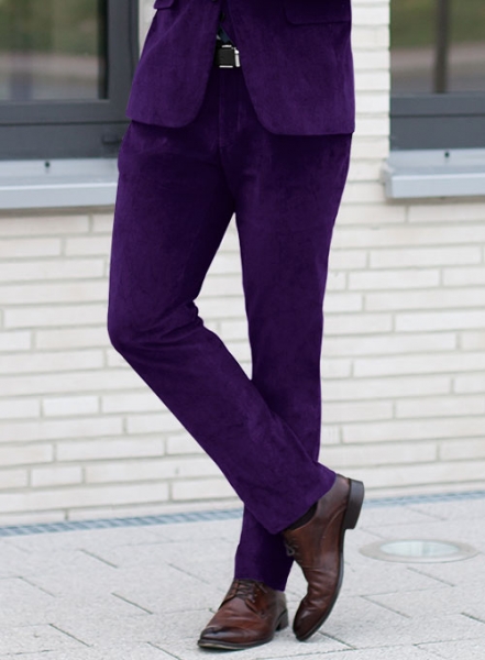 Purple Velvet Suit