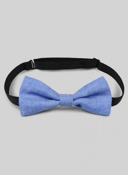 Italian Linen Bow - Nile Blue