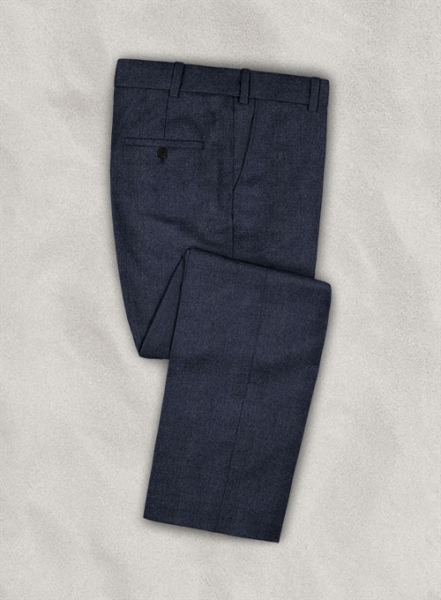 Italian Wool Cashmere Empire Blue Suit