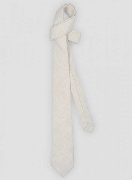 Italian Linen Tie - Meadow