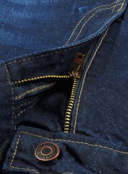 Aston Blue Hard Wash Whisker Jeans