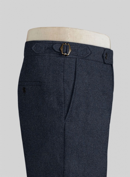 Playman Blue Denim Tweed Highland Trousers