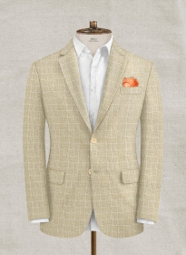 Italian Linen Lusso Beige Jacket