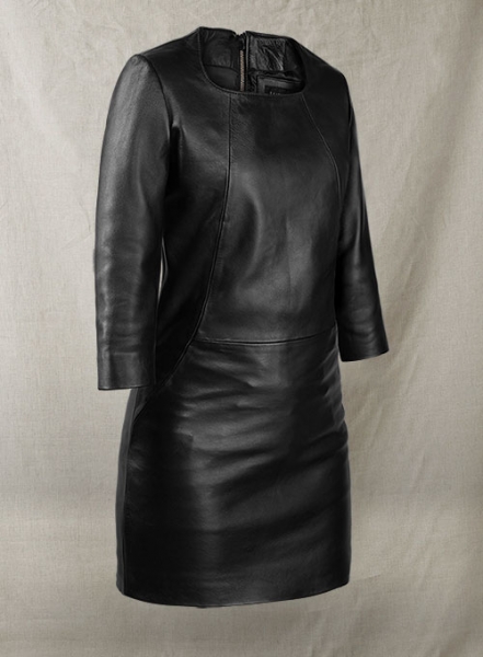 Cacoon Leather Dress - # 757