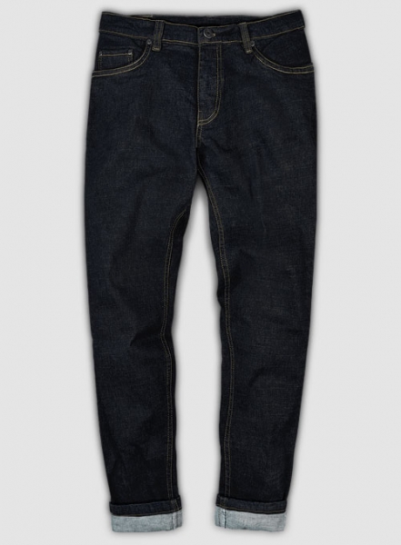 Chicago Blue Hard Wash Stretch Jeans - Look #555