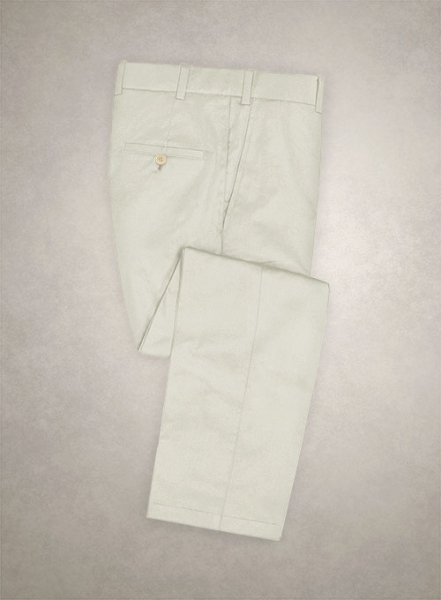 Caccioppoli Cotton Drill Light Beige Pants