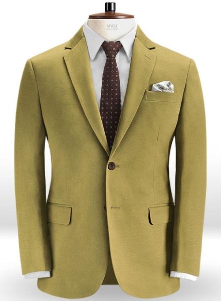 Military Khaki Chino Suit