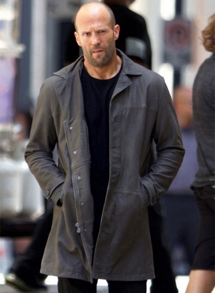 Jason Statham The Fate Of The Furious Leather Coat